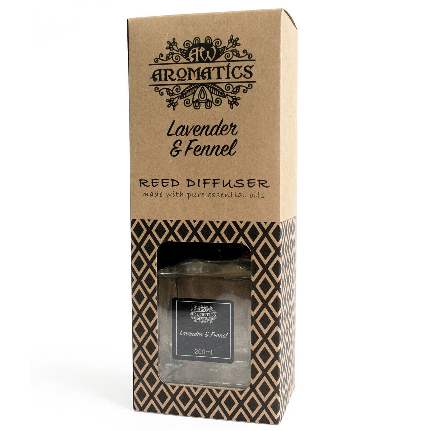 200ml Lavender & Fennel Premium Essential Oil Reed Diffuser