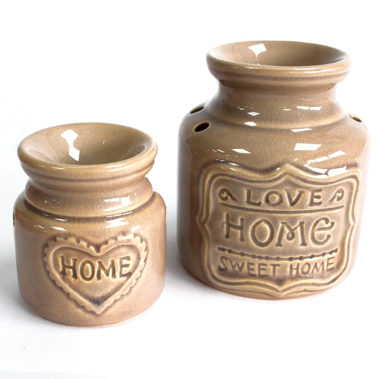 Large Home Oil Burner - Grey - Love Home Sweet Home
