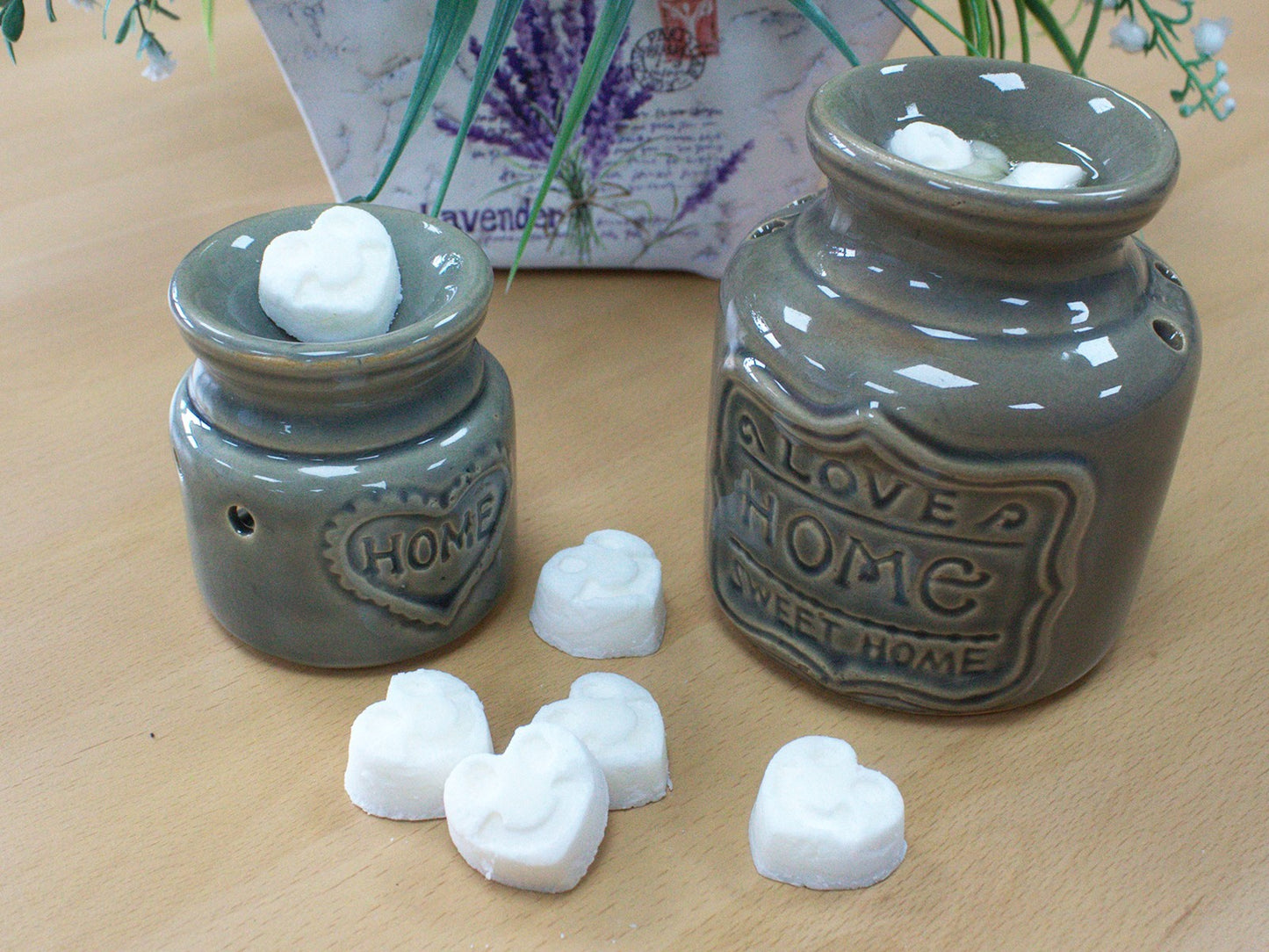 Large Home Oil Burner - Grey - Love Home Sweet Home