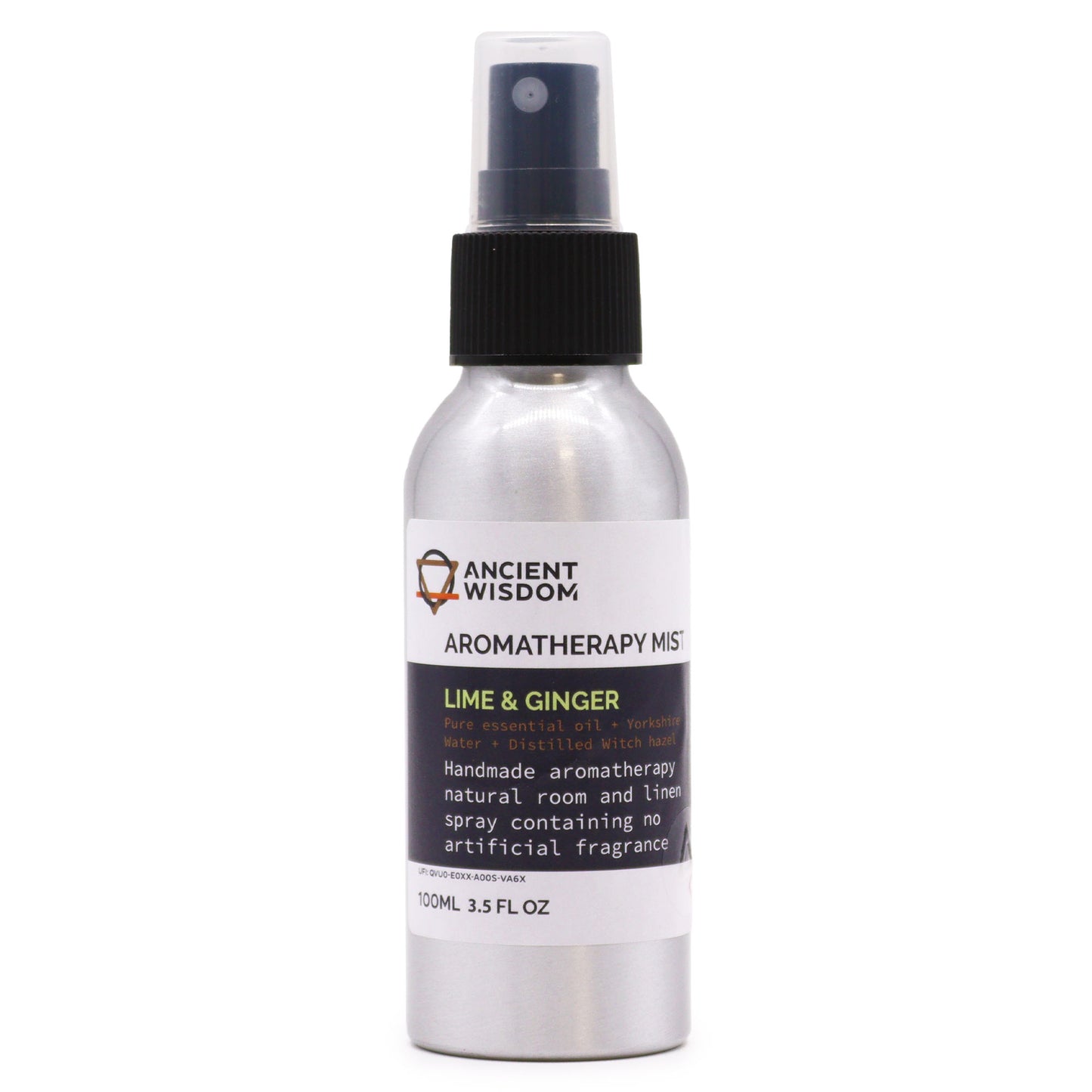 100ml Premium Essential Oil Mist - Lime & Ginger