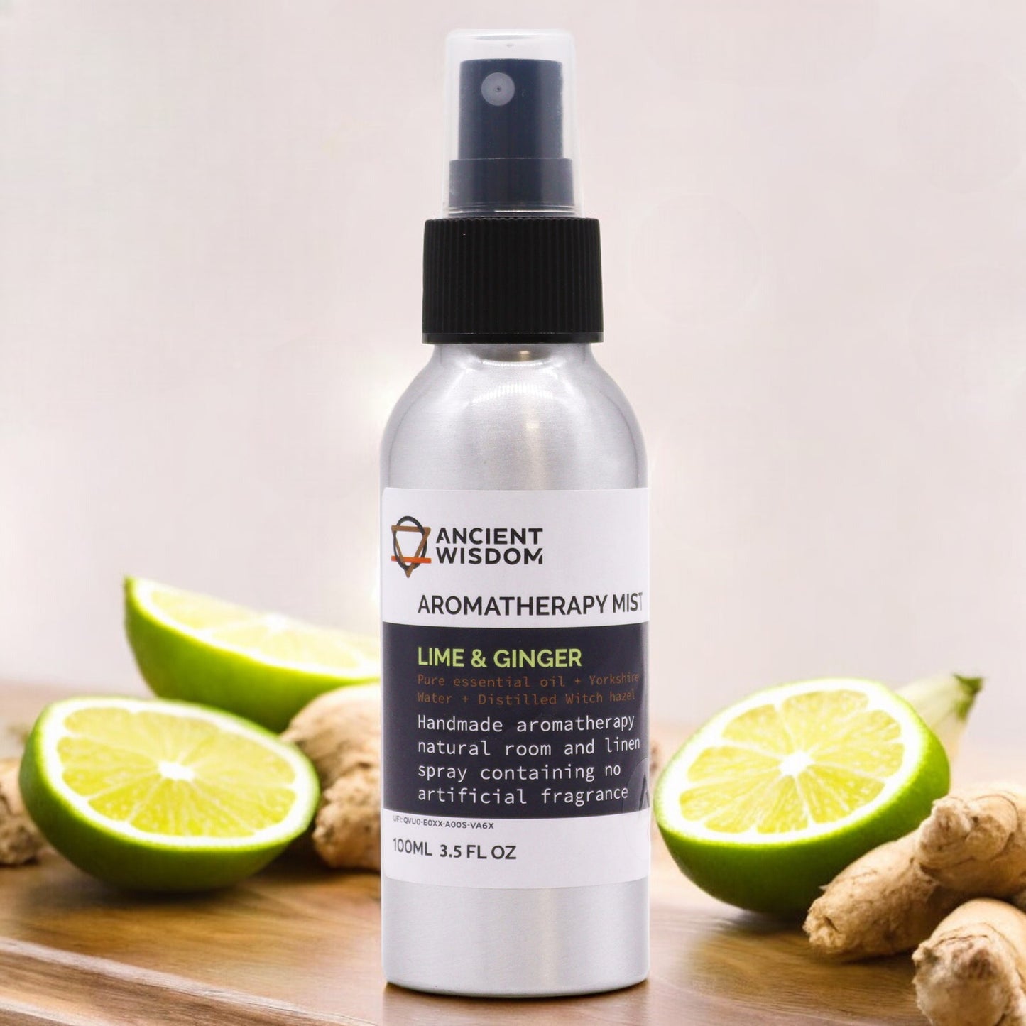 100ml Premium Essential Oil Mist - Lime & Ginger