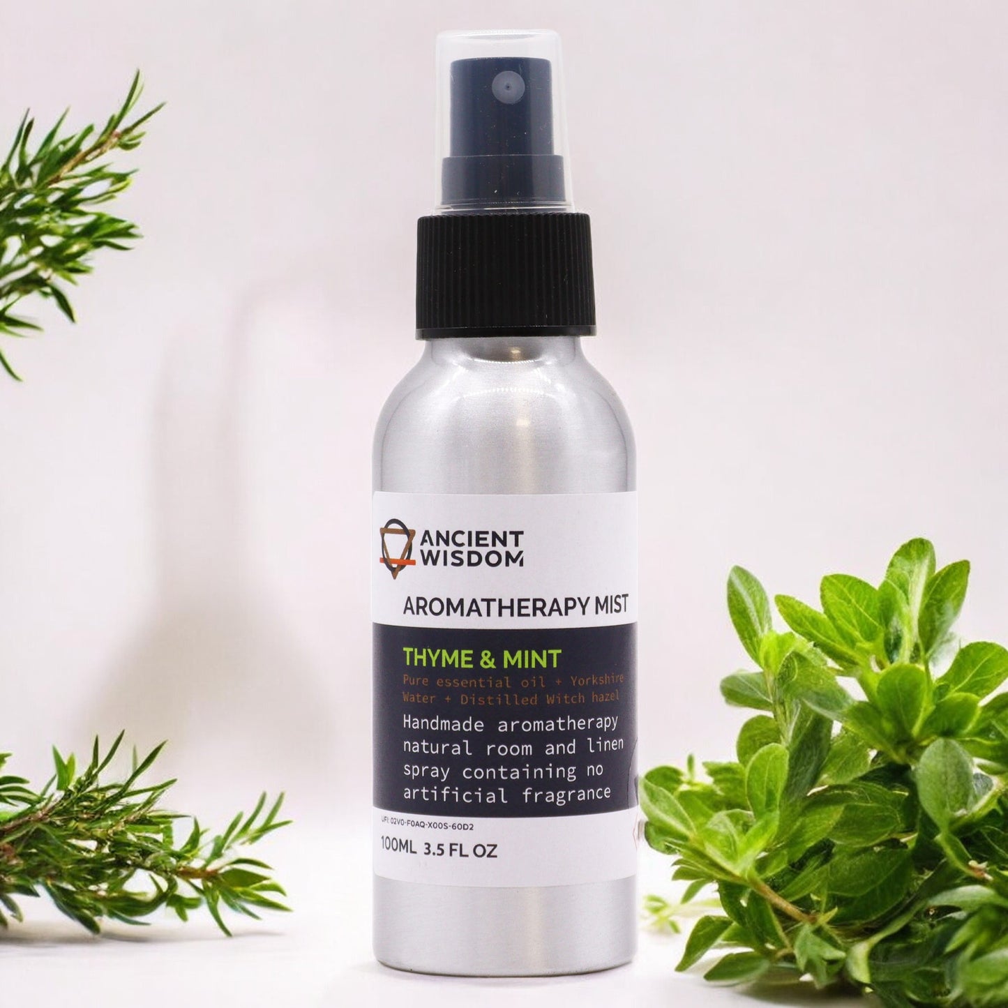 100ml Premium Essential Oil Mist - Thyme & Mint
