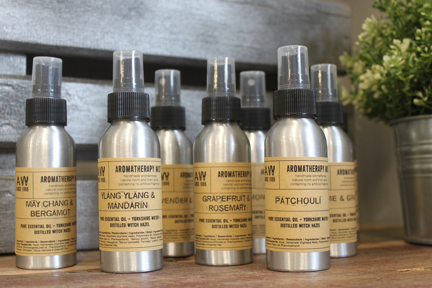 100ml Premium Essential Oil Mist - Thyme & Mint