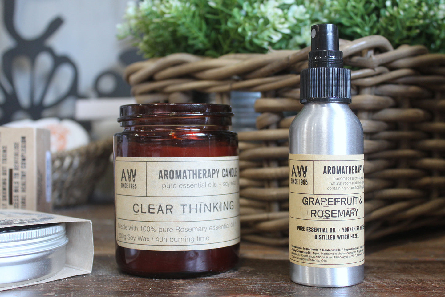 100ml Premium Essential Oil Mist - Graperfruit and Rosemary