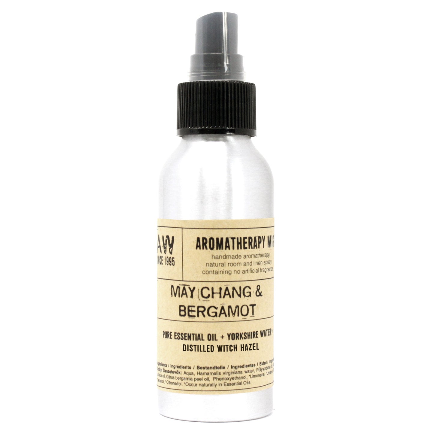 100ml Premium Essential Oil Mist - May Chang & Bergamot