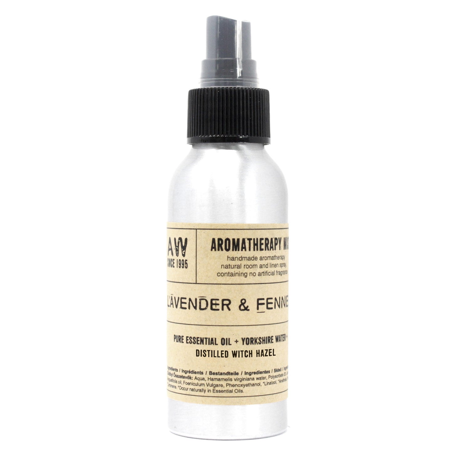 100ml Premium Essential Oil Mist - Lavender & Fennel