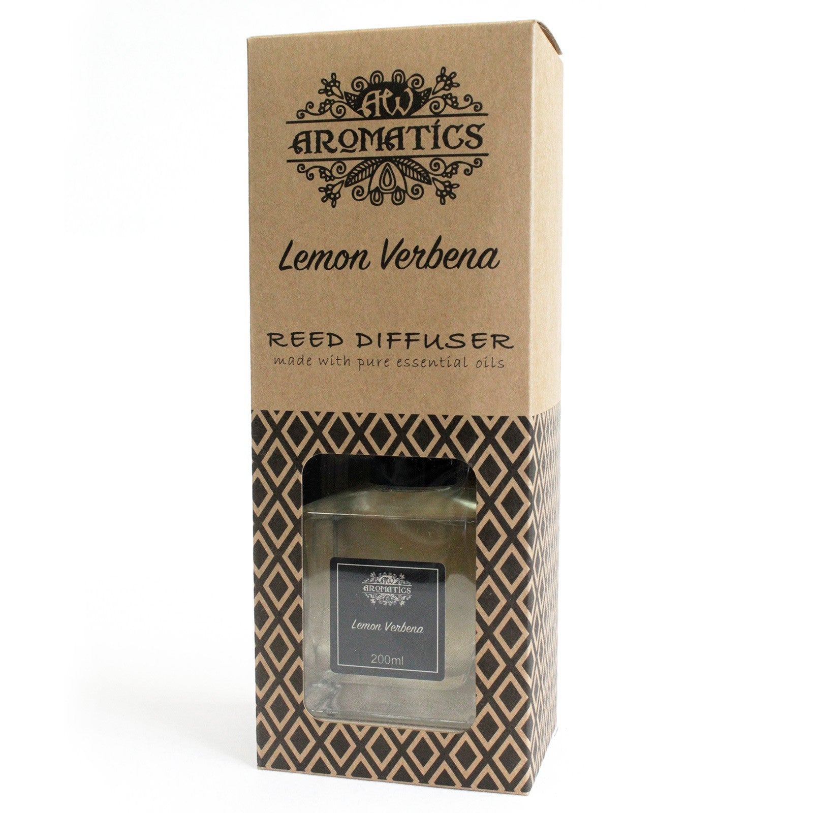 200ml Lemon Verbena Premium Essential Oil Reed Diffuser