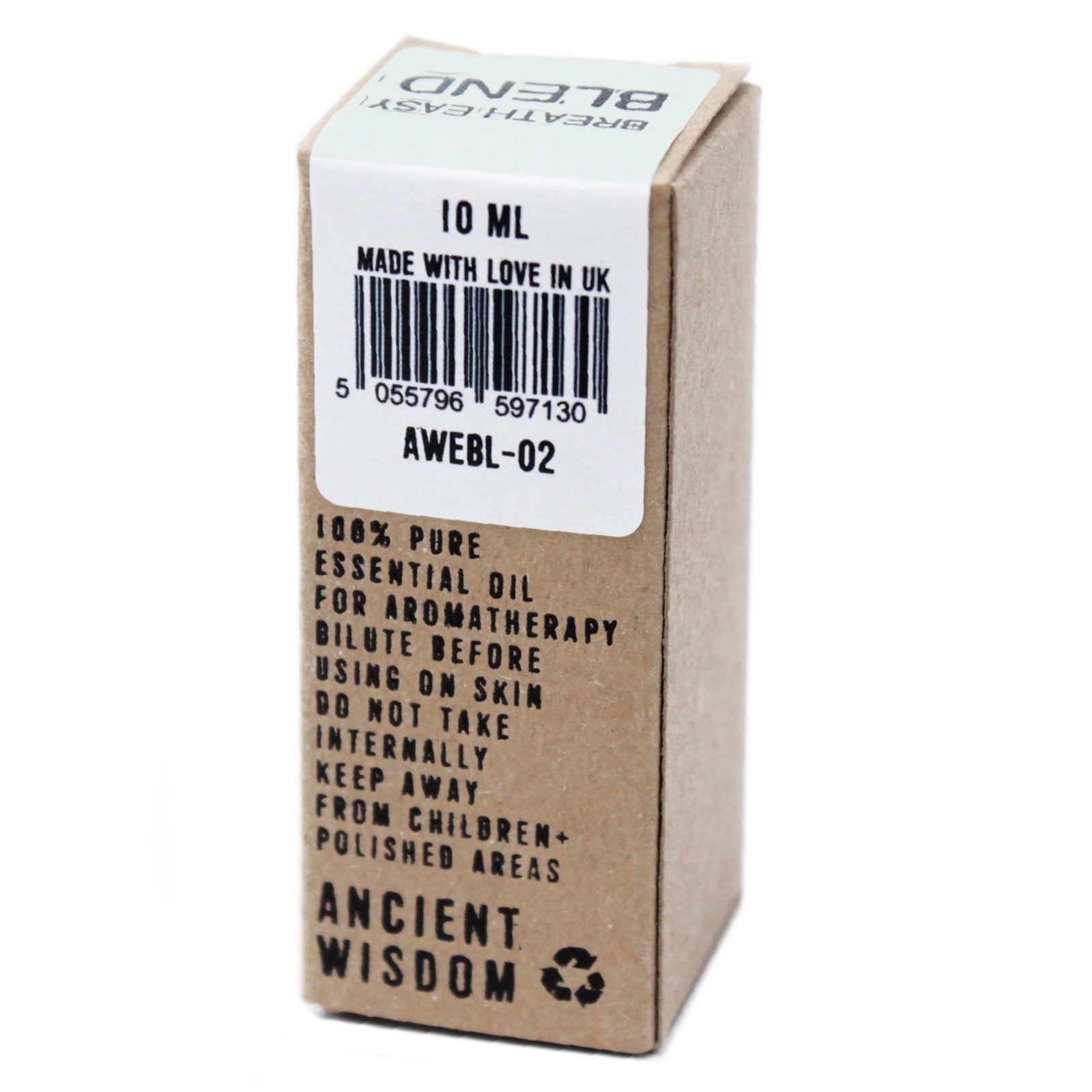 Breath Easy Premium Essential Oil Blend - Boxed - 10ml