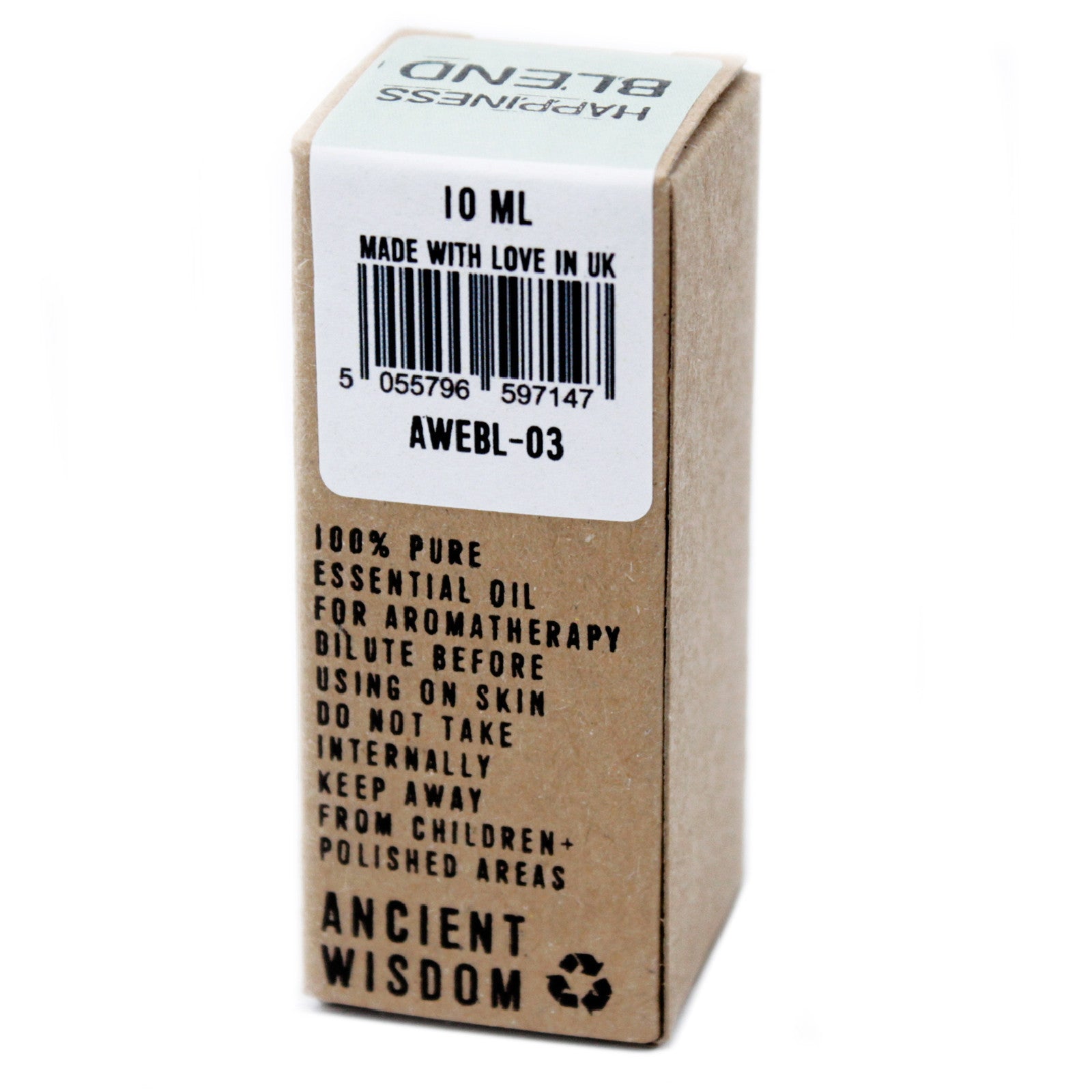Happiness Premium Essential Oil Blend - Boxed - 10ml