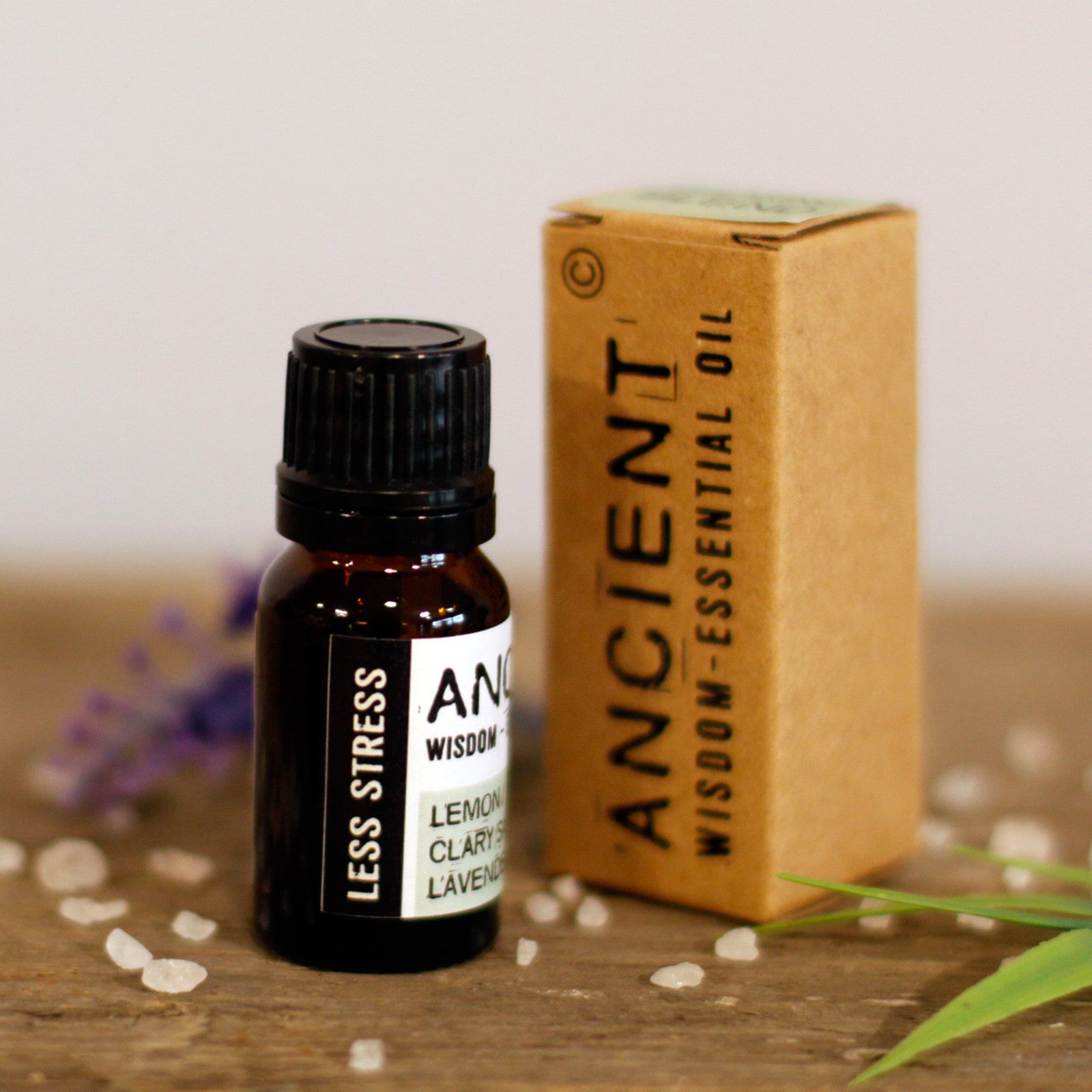 Less Stress Premium Essential Oil Blend - Boxed - 10ml